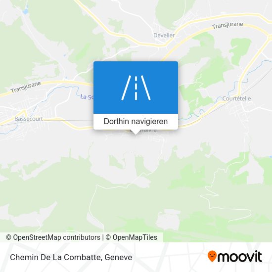 Chemin De La Combatte Karte