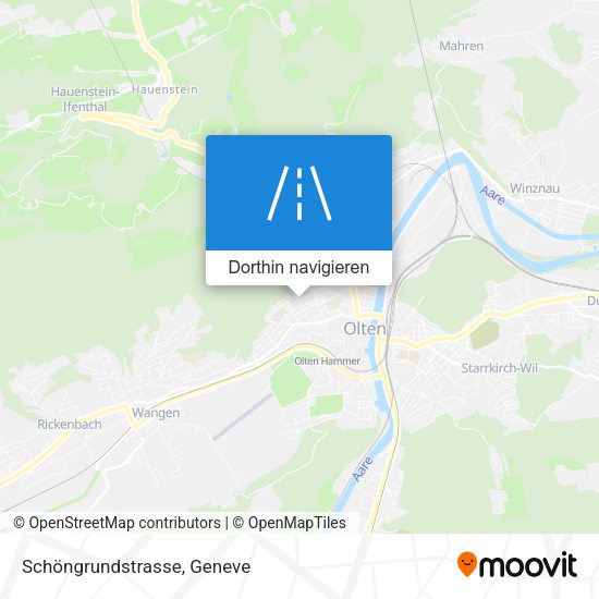 Schöngrundstrasse Karte