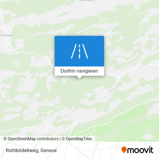 Rüttibödeliweg Karte