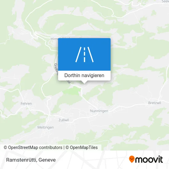 Ramstenrütti Karte
