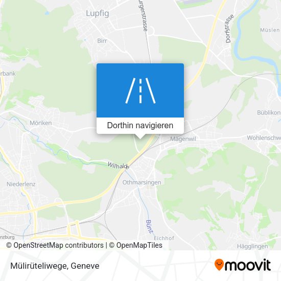 Mülirüteliwege Karte