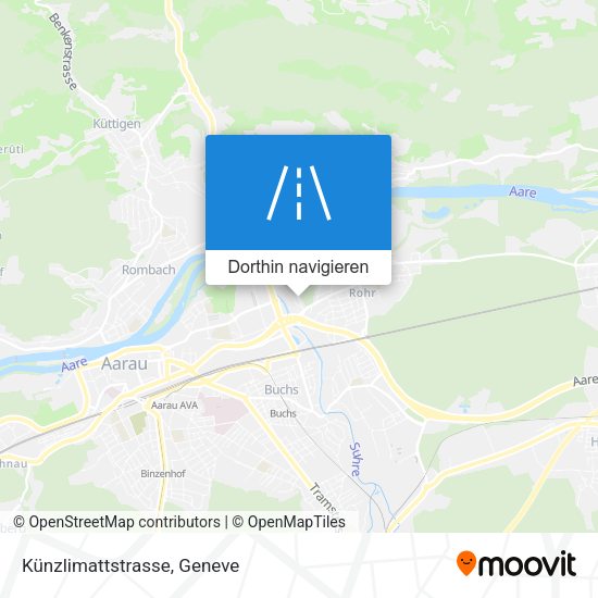 Künzlimattstrasse Karte