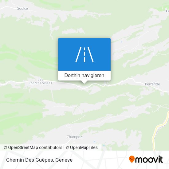 Chemin Des Guêpes Karte