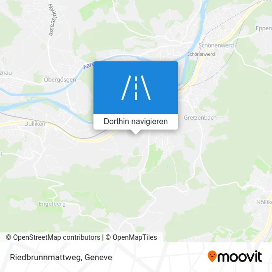 Riedbrunnmattweg Karte