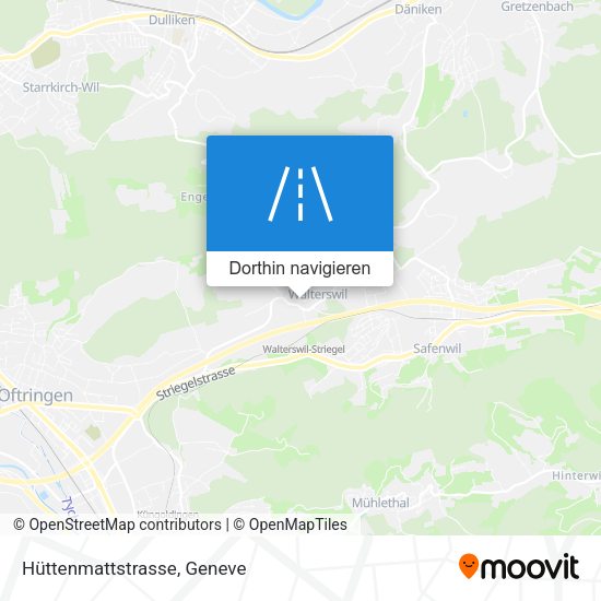 Hüttenmattstrasse Karte