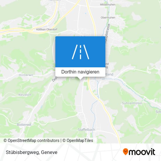 Stübisbergweg Karte