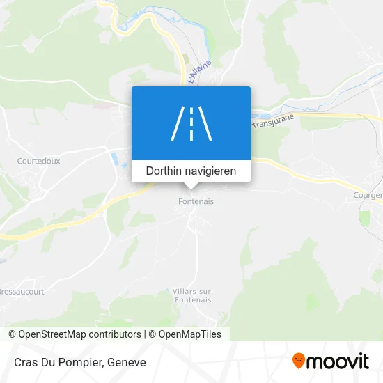Cras Du Pompier Karte
