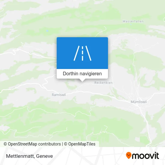 Mettlenmatt Karte