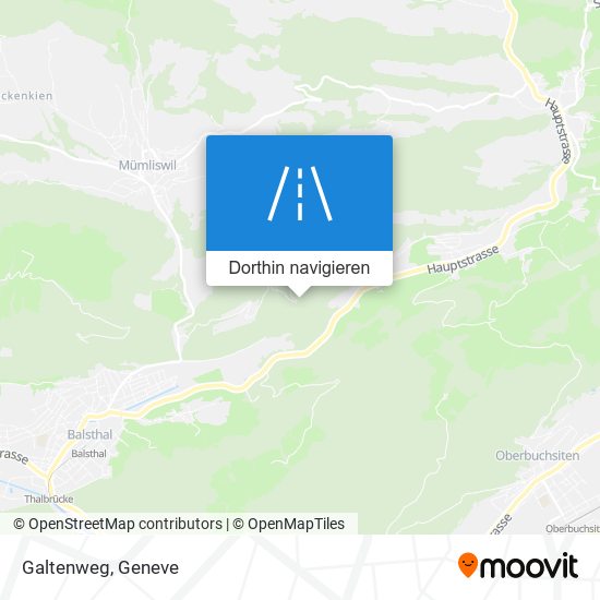 Galtenweg Karte