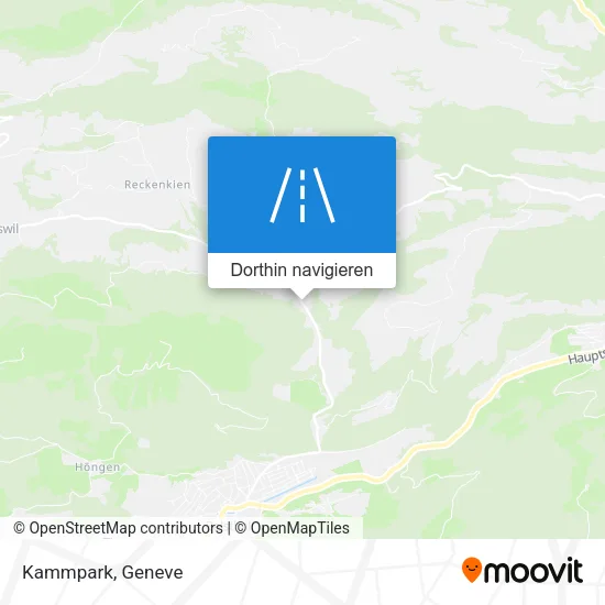 Kammpark Karte