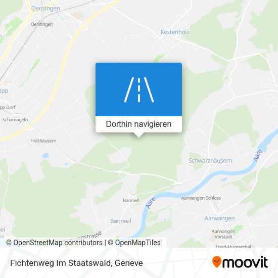 Fichtenweg Im Staatswald Karte