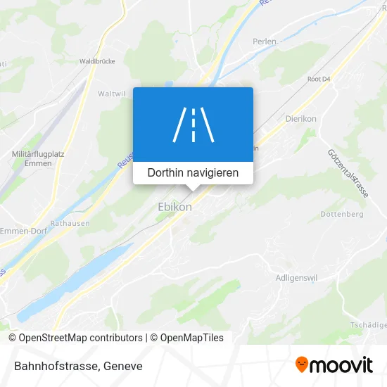 Bahnhofstrasse Karte