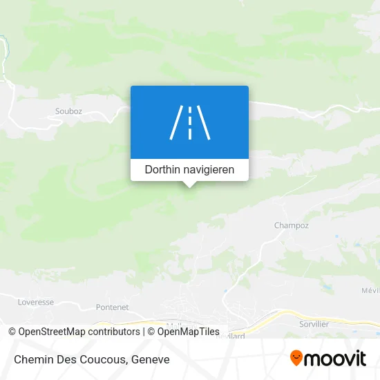 Chemin Des Coucous Karte