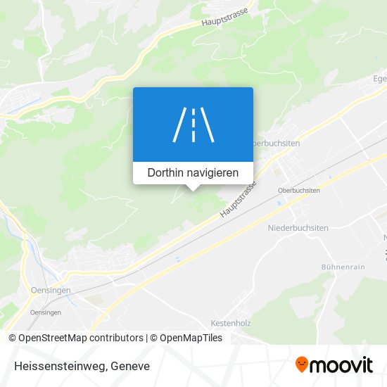 Heissensteinweg Karte