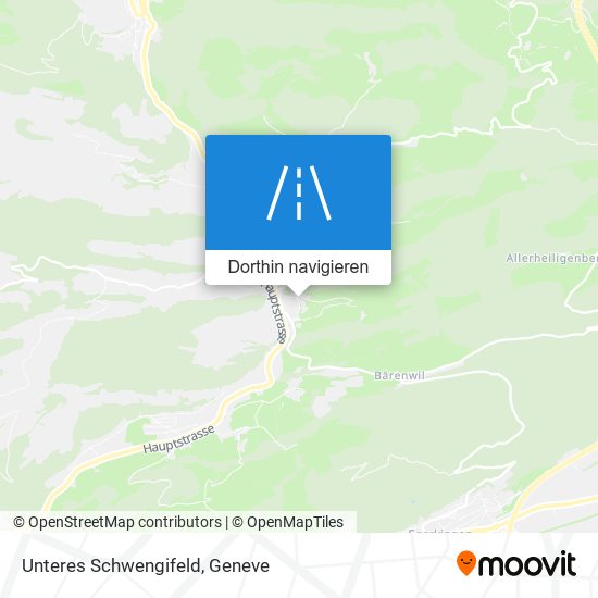 Unteres Schwengifeld Karte