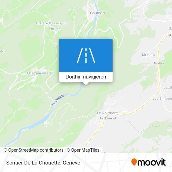 Sentier De La Chouette Karte