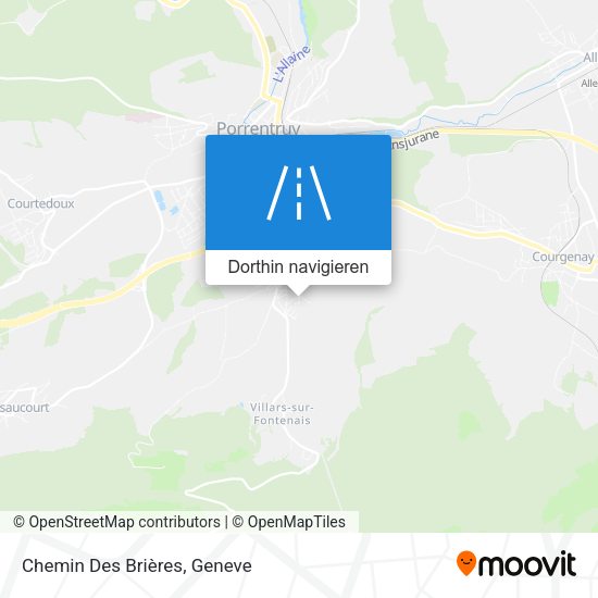 Chemin Des Brières Karte