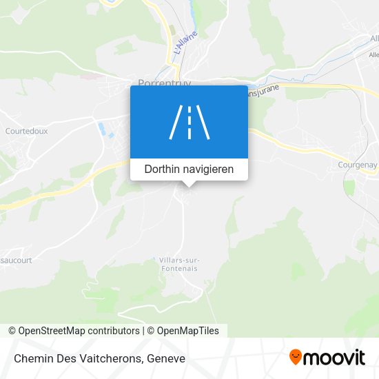 Chemin Des Vaitcherons Karte