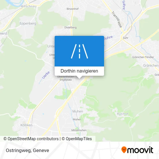 Ostringweg Karte