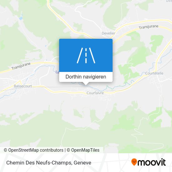 Chemin Des Neufs-Champs Karte