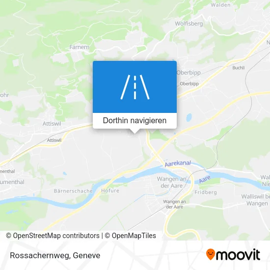 Rossachernweg Karte