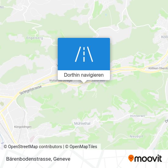 Bärenbodenstrasse Karte