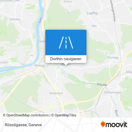 Rössligasse Karte