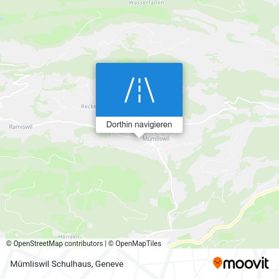 Mümliswil Schulhaus Karte