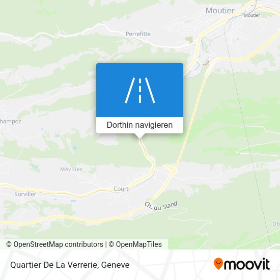 Quartier De La Verrerie Karte