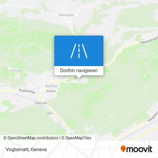 Vogtsmatt Karte