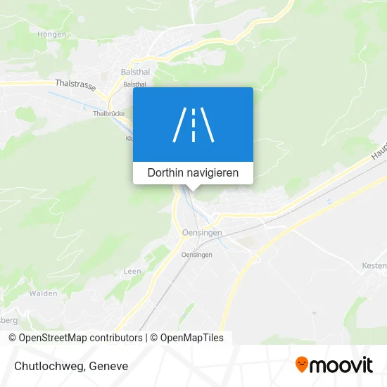 Chutlochweg Karte