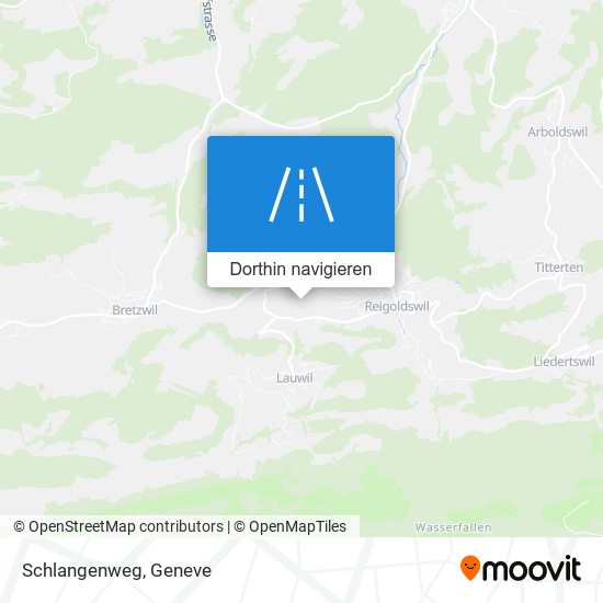 Schlangenweg Karte