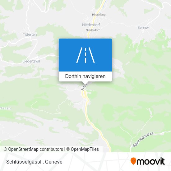 Schlüsselgässli Karte