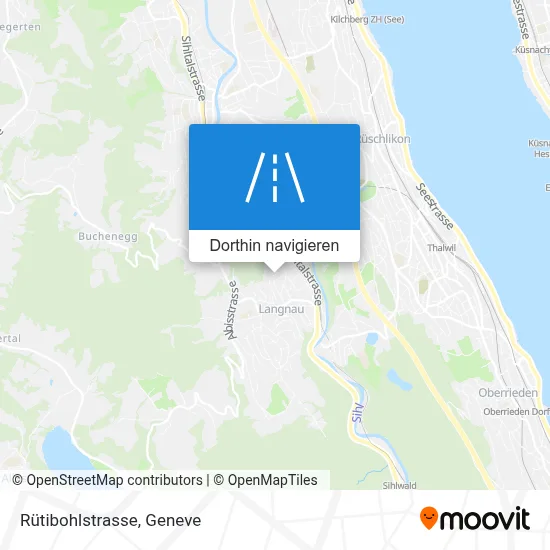 Rütibohlstrasse Karte