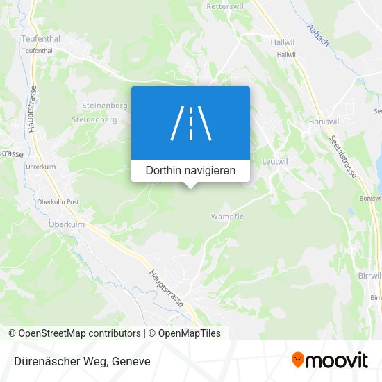Dürenäscher Weg Karte