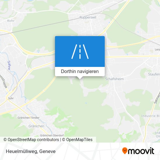 Heuelmüliweg Karte