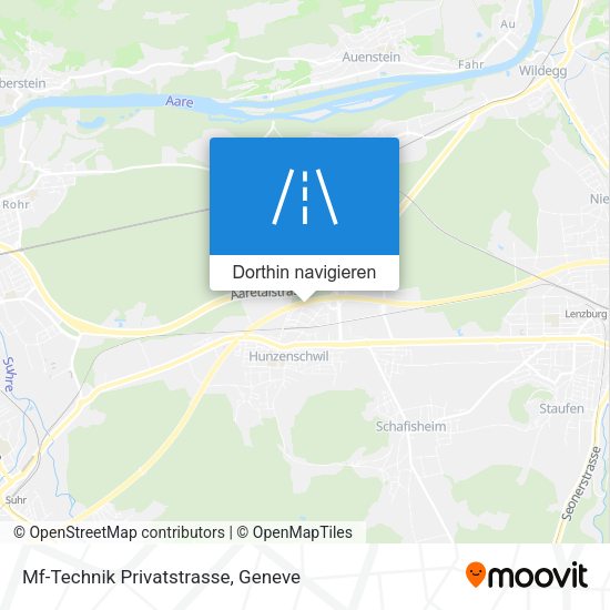 Mf-Technik Privatstrasse Karte