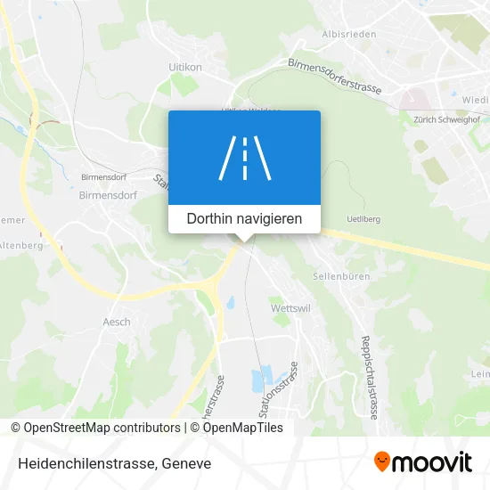 Heidenchilenstrasse Karte