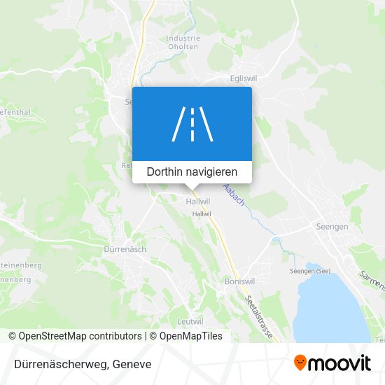 Dürrenäscherweg Karte