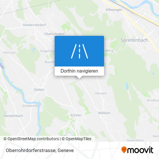 Oberrohrdorferstrasse Karte