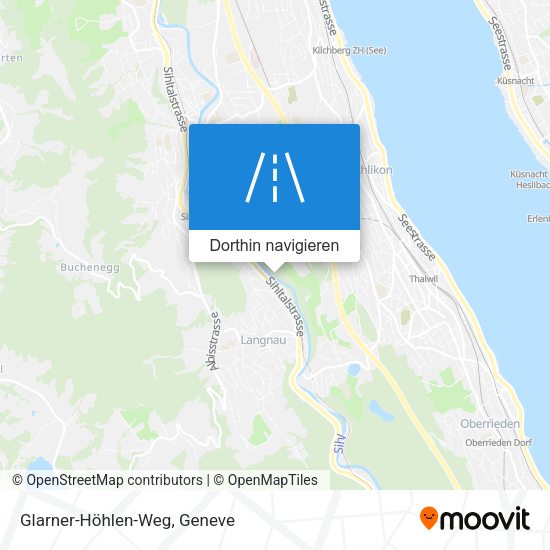 Glarner-Höhlen-Weg Karte
