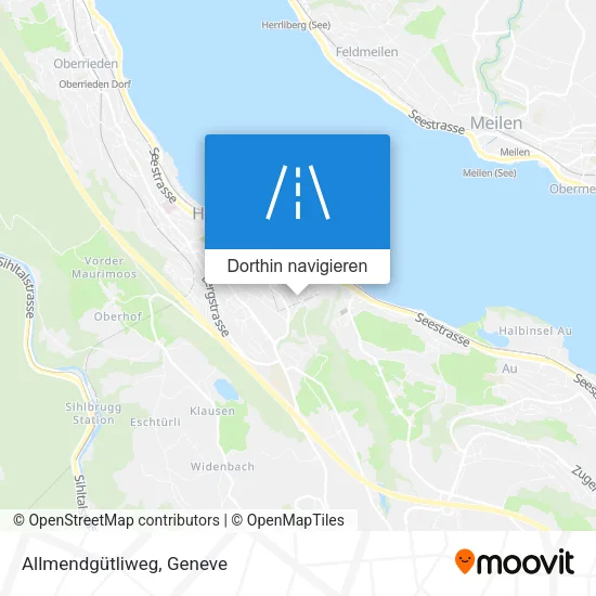 Allmendgütliweg Karte