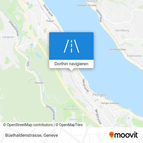 Büelhaldenstrasse Karte