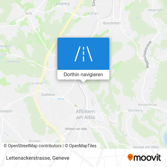 Lettenackerstrasse Karte