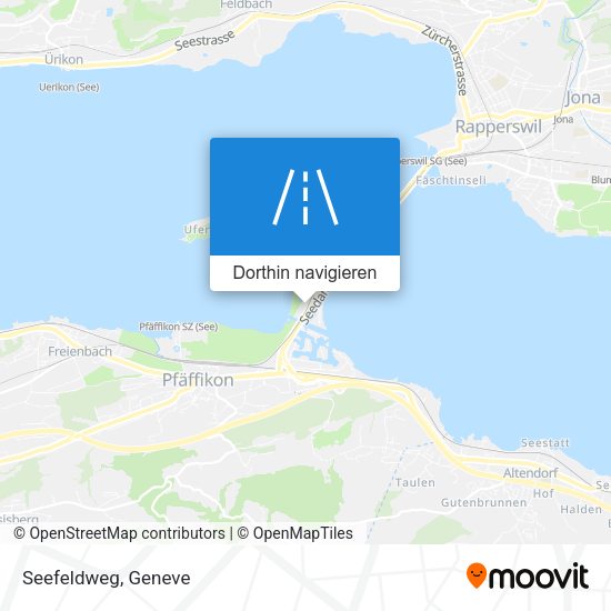 Seefeldweg Karte
