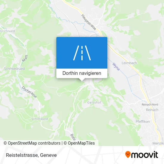 Reistelstrasse Karte