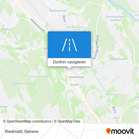 Riedmatt Karte