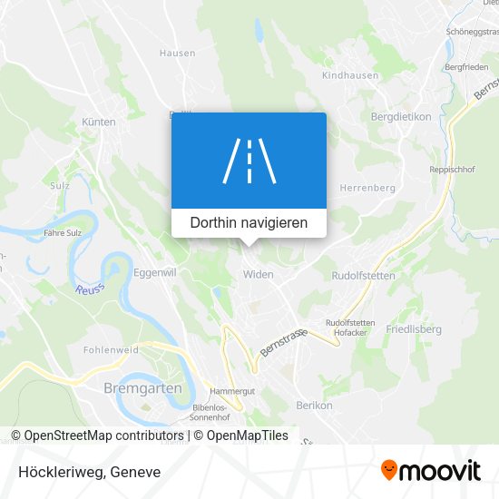 Höckleriweg Karte