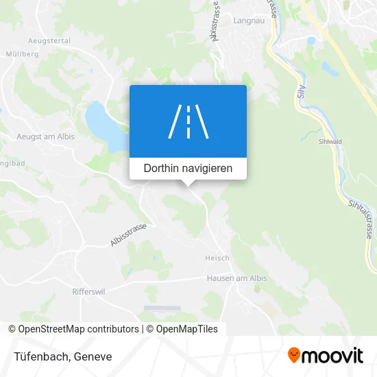 Tüfenbach Karte