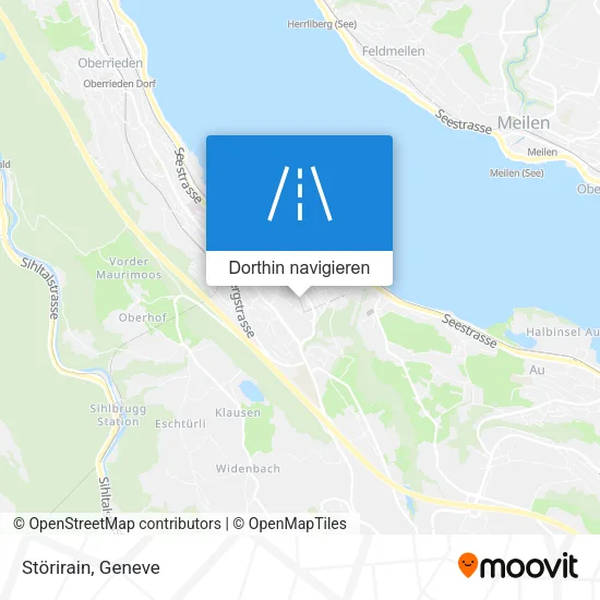 Störirain Karte